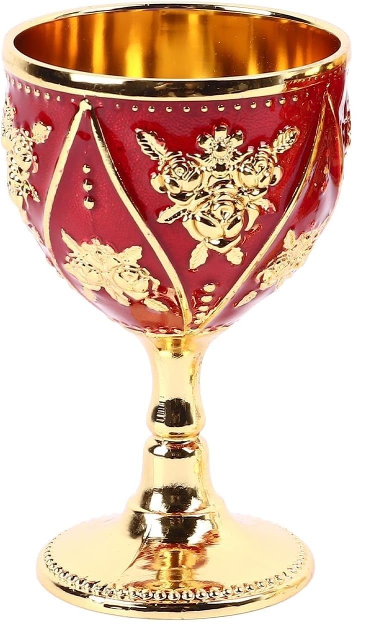 Amazon.com: Antique Goblet Cup,Royal Wine Glasses, 1 Pcs Wine